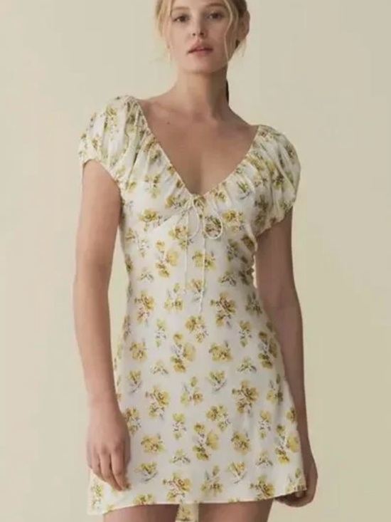 Doen Dresses & Skirts - DOEN Sera Silk Mini Dress